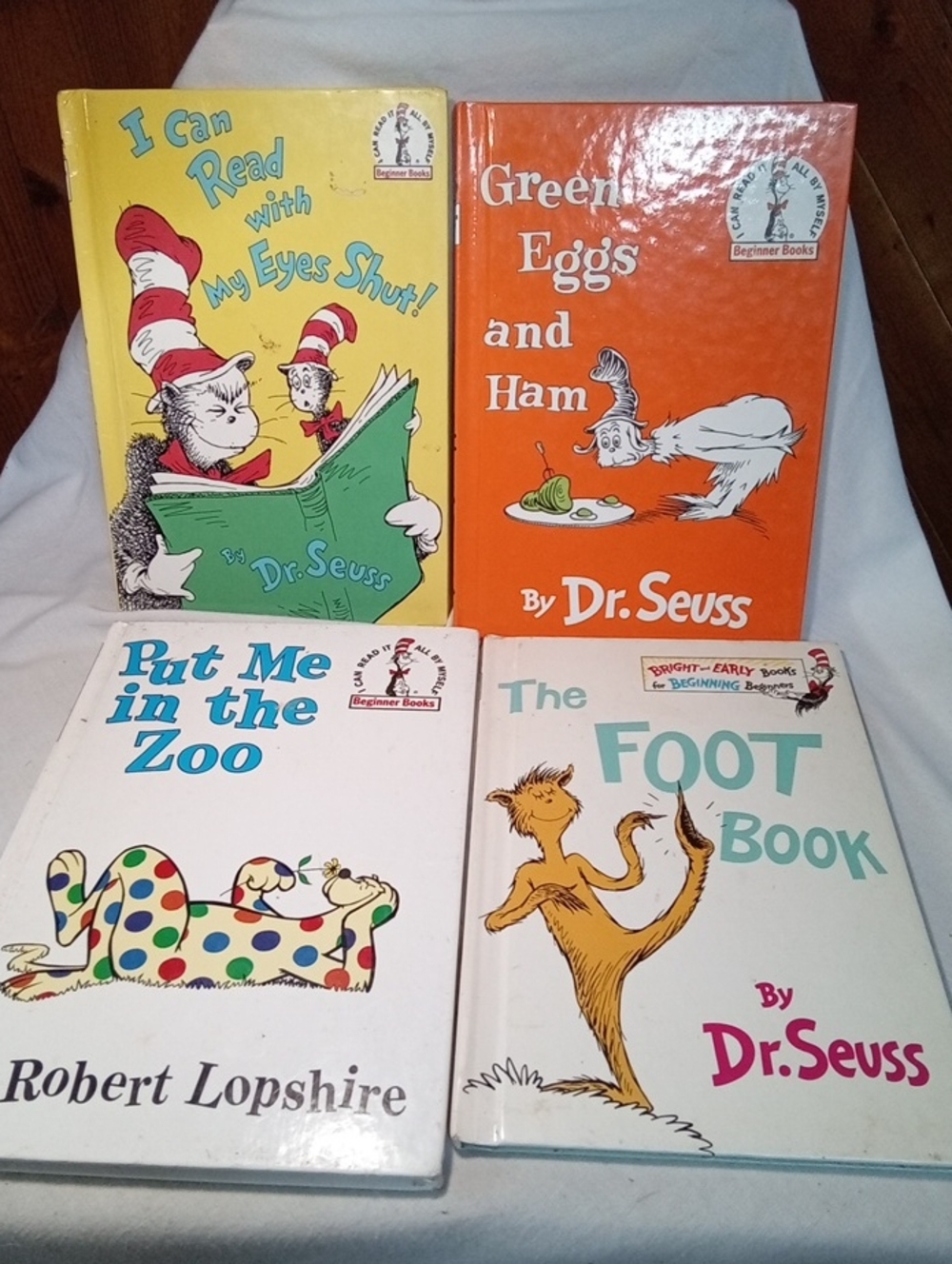 4 Bundle Of Vintage 90s.Dr.Seuss Childrens Books